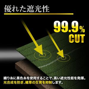 【レビューでプレゼント】国産防草シート 2m×...の詳細画像4
