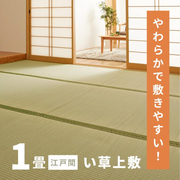 カーペット い草 1畳 1帖 87×174cm 畳の上に敷くもの ござ いぐさ 江戸間 関東間 田舎...