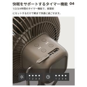 ★専門家が推奨 扇風機 キャンプ 充電式 アウ...の詳細画像5