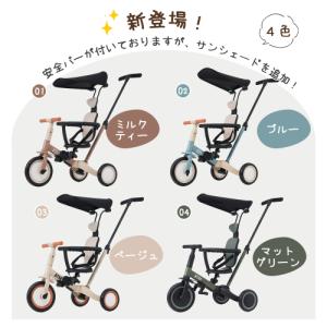 三輪車 子供用三輪車 5in1 押し棒付き セ...の詳細画像1
