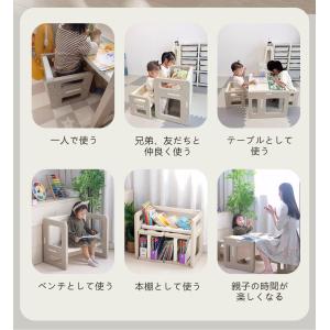 キッズデスク 学習机 勉強机 3点セット 子供...の詳細画像2