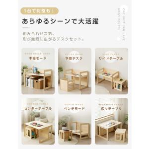 デスク 子供 セット キッズデスク チェア 学...の詳細画像2