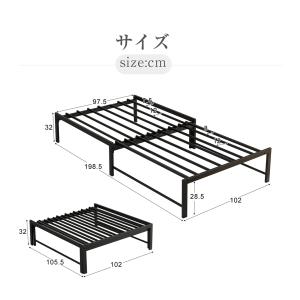 【お得セット】ソファーベット マットレス付き ...の詳細画像1