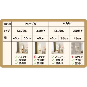 全身鏡 姿見 スタンドミラー 鏡 全身 姿見鏡...の詳細画像2