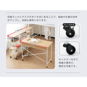 【在庫処分セール】パソコンデスク デスク 書斎...の詳細画像2
