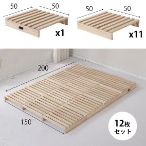 すのこベッド すのこ シングル パレットベッド...の詳細画像2