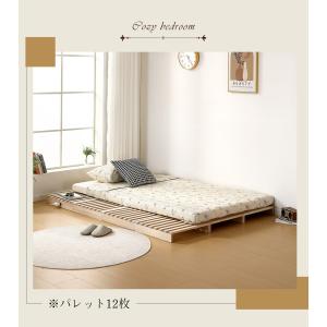 すのこベッド すのこ シングル パレットベッド...の詳細画像5