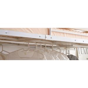 ロフトベッド シングル ロータイプ ロフトベッ...の詳細画像5