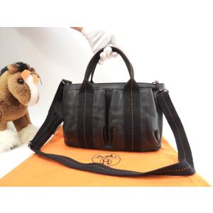 美品♡プラダ カパナブラック プラダ ポーチ PRADA 1NA693 20L F0N12 CHAPA LOGO カナパ ロゴ