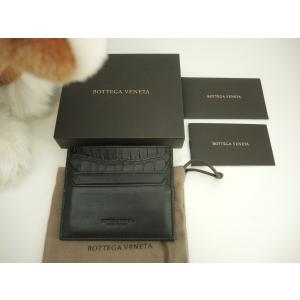BOTTEGA VENETA（ボッテガ・ヴェネタ） カードケース クロコダイル