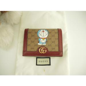 GUCCI（グッチ） 新品同様 財布 ドラえもん 647787 DORAEMON ジップ