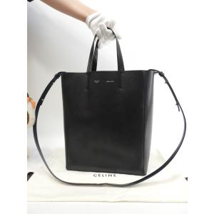 セリーヌ バーティカル スモール カバ ブランドオフ CELINE レザー 