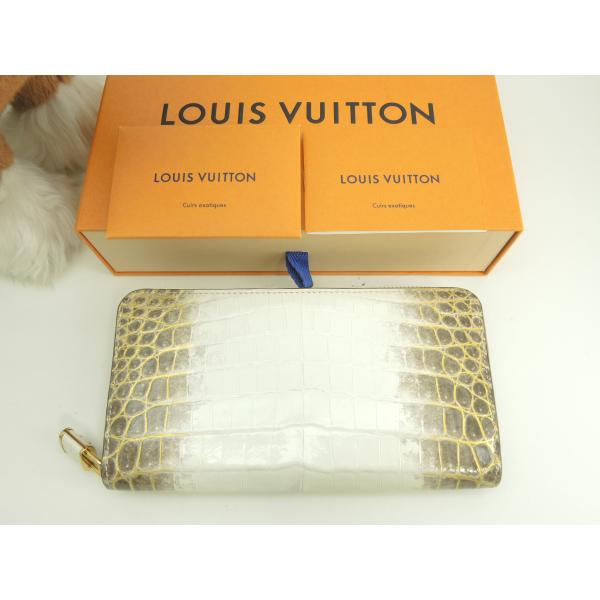 ルイヴィトン ジッピーウォレット クロコダイル ヒマラヤ 長財布 ロングウォレット 極美品@IC 3