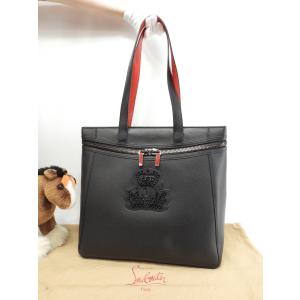 クリスチャンルブタン トートバッグ Cabado レザー黒 メンズ バックパック 美品@ 3