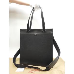 クリスチャンルブタン トートバッグ Ruistote レザー黒 s付ショルダーバッグ 極美品@ 2