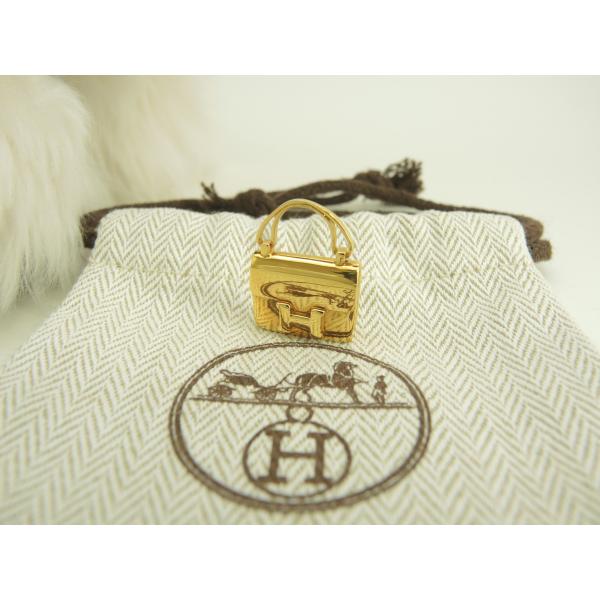 エルメス ペンダントトップ コンスタンス ゴールド ネックレス チョーカー 美品@ 4