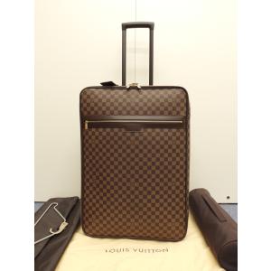 ルイヴィトン ペガス65 N23247 ダミエ トロリーバッグ 旅行用キャリーバッグ 極美品@SP4099