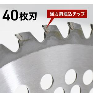 高品質チップソー 替刃 255mm 40枚刃【...の詳細画像3