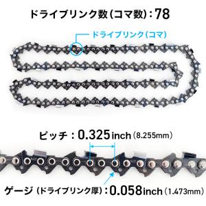 ソーチェン（オレゴン） アメリカ製 OREGON 20インチ リンク数78用 21BP78