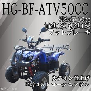 新型 四輪バギー ATV 50cc ハイガー産業 前進1 HG-BF-ATV50CC