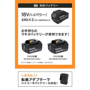 ハイガー バッテリー式草刈機 バッテリー・充電...の詳細画像3