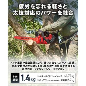 ハイガー 電動チェーンソー バッテリー式 マキ...の詳細画像5