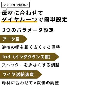 <アウトレット>ハイガー 半自動溶接機 200...の詳細画像5