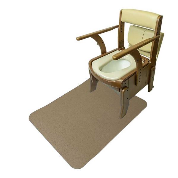シンエイテクノ ゼオシーター(ポータブルトイレ用防臭すべり止めマット) ブラウン S