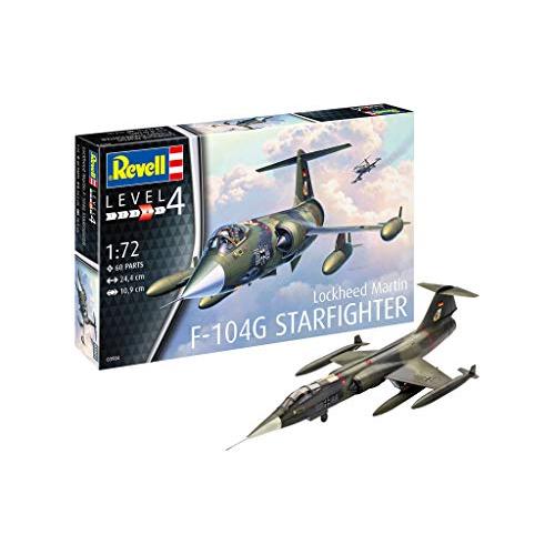 ドイツレベル 1/72 ドイツ軍 F-104G スターファイター プラモデル 03904