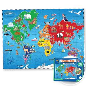 Janod（ジャノー） パズルワールドマップ 世界地図パズル JANOD