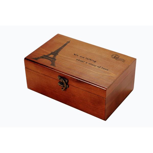 TOZOファクトリー 木製 アンティーク 収納ボックス 裁縫箱 手芸用品 収納箱 ソーイングボックス