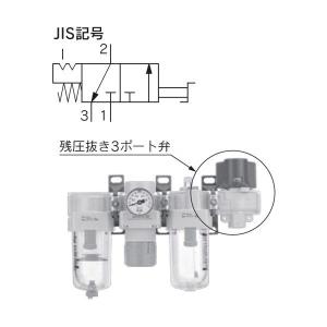 SMC:残圧抜き3ポート弁 型式:VHS20-...の詳細画像1