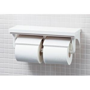 TOTO YH650#NW1 TOTO棚付二連紙巻器 カラー限定：ホワイト 棚付二連