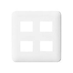 パナソニック:コスモシリーズワイド21 コンセントプレートラウンド(2連用/4個用・2個＋2個用)ベ...