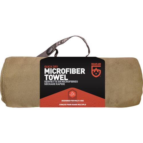 McNETT社:Gear Aid ウルトラコンパクトマイクロファイバータオルバッグ コヨーテXL 4...