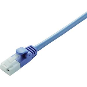 エレコム:エレコム Cat5e対応ツメ折れ防止LANケーブル10mブルー LD-CTT/BU10/RS 型式:LD-CTT/BU10/RS｜haikanbuhin