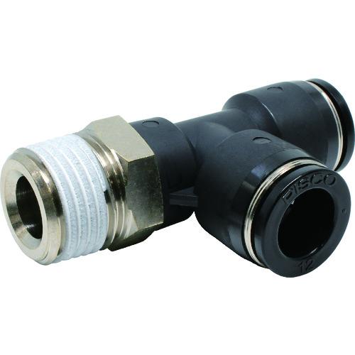 日本ピスコ:ピスコ チューブフィッティング ブランチティーチューブ2ネジ04 PD12-04 型式:...