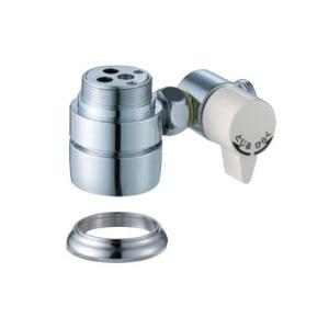 SANEI(旧:三栄水栓製作所):シングル混合栓用分岐アダプター 型式:B98-AU2