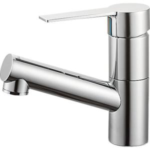 SANEI(旧:三栄水栓製作所):シングルワンホール洗面混合栓 型式:K475NJV-1-13