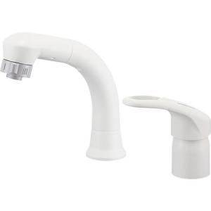 SANEI(旧:三栄水栓製作所):シングルスプレー混合栓(洗髪用) 型式:K37610EJK-13