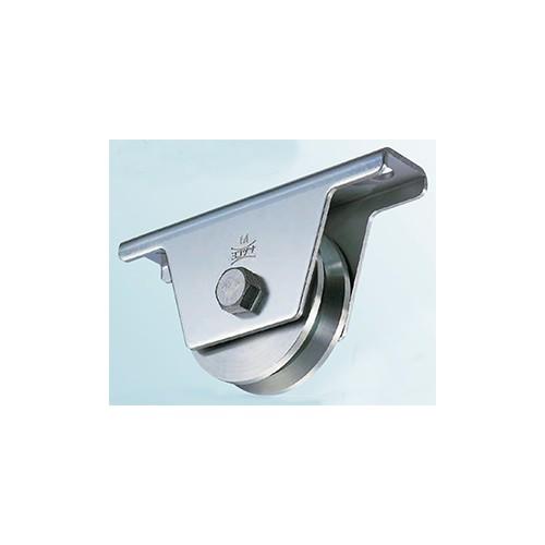 ヨコヅナ:440Cベアリング入 ステンレス重量戸車 V型 型式:JCS-0505（1セット:2個入）