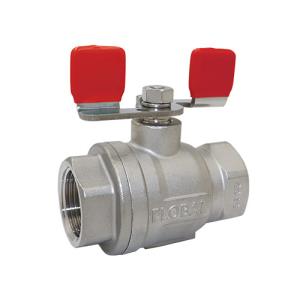 フローバル（FLOBAL） 1/4(8A) ステンレス フルボアボールバルブ 蝶