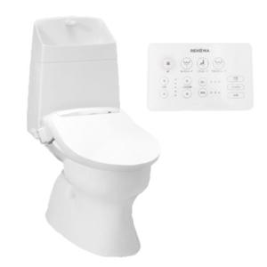 フローバル:便器 トイレセット トイレ 手洗付 AシリーズPLUS(組合せ便器) リモコン便座セット REHOMA フチなし 型式:RBAS-210-F｜haikanbuhin