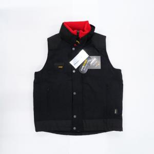 ニックス Knicks ワークベスト数量限定品 楽天市場】ニックス 限定ベスト 防寒ベスト 黒/黒 3Lサイズ KNICKS