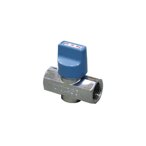 高橋産業:1/2B 直 ボールガス栓 型式:UTIC-303