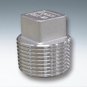 フローバル:ステンレス製ねじ込み継手(304)プラグ 型式:VP-04