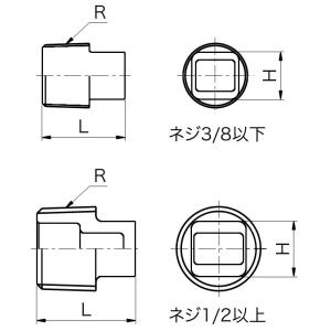 フローバル:ステンレス製ねじ込み継手(304)...の詳細画像3