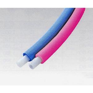 フローバル:ペアコイル 2分3分 2巻セット 20m エアコン配管用被覆銅管