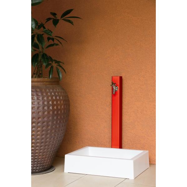 前澤化成 パレットシリーズEX柱 バルブソケット接合タイプ HI-A1×900 レッド