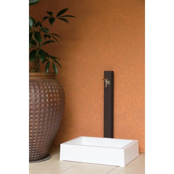 前澤化成 パレットシリーズEX柱 バルブソケット接合タイプ HI-A1×900 ブラウン